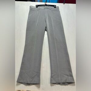 Glen Oaks No Iron Gray Pinstripe Dress Pants ~33x29